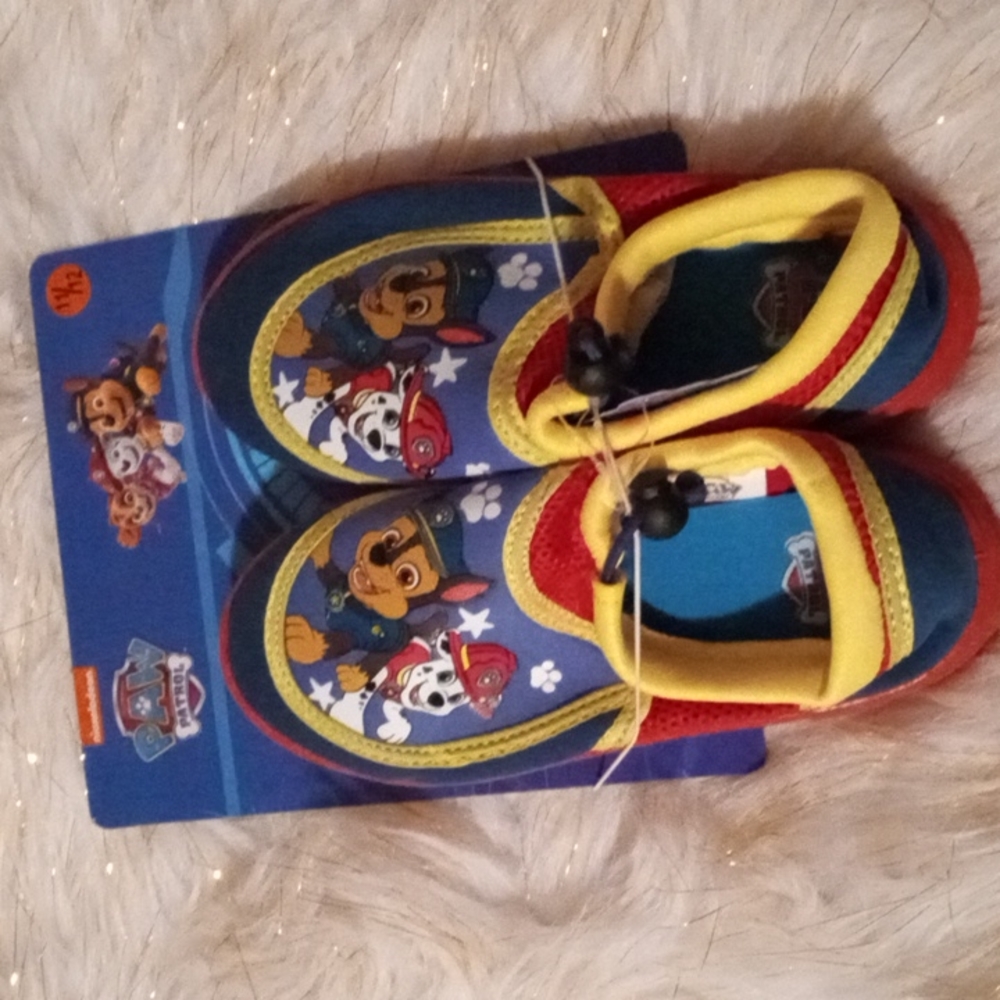 Water shoes for boys size 11/12 by Nickelodeon paw patrol
